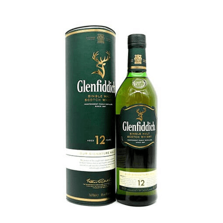 GLENFIDDICH 12 AÑOS 0,75L