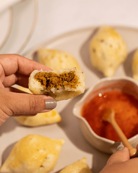 Carimañolas - pollo