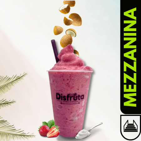 Smoothie Mezzanina | Base: Coco Fresa
