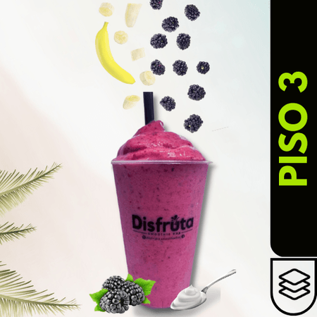 Smoothie Piso 3 | Base: Mora