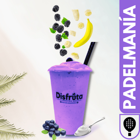 Smoothie Premium Padelmanía | Base: Blueberry