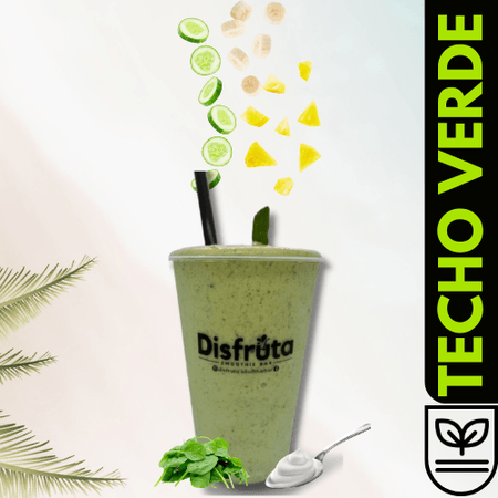 Smoothie Techo Verde | Base: Espinacas