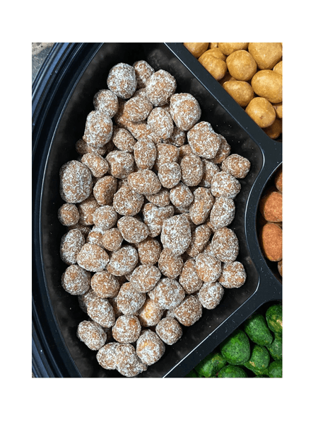 BANDEJA DE 5 DIVISIONES CON MANI JAPONES SURTIDO 