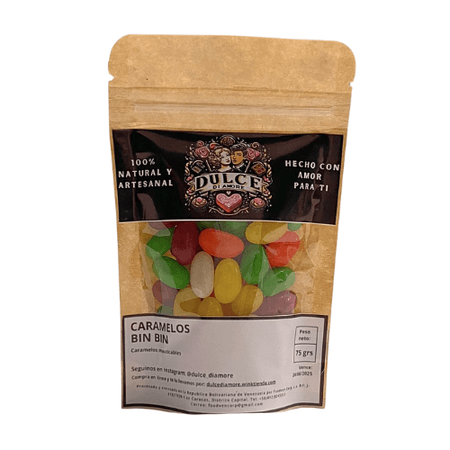 CARAMELOS BIN BIN DE 75 Grs