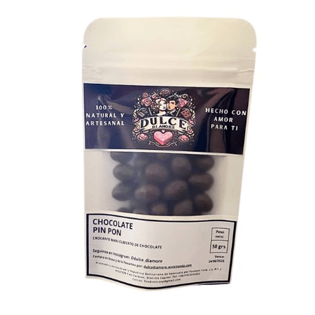 CHOCOLATE PIN PON 45 GRS