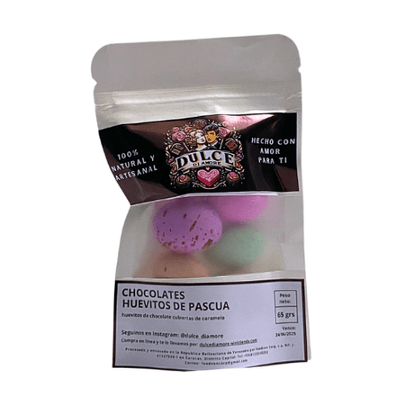 HUEVITOS DE CHOCOLATE 65 GRS