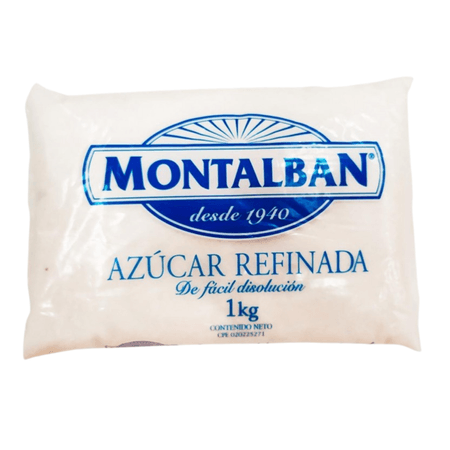 Azucar Refinada Montalban 1kg