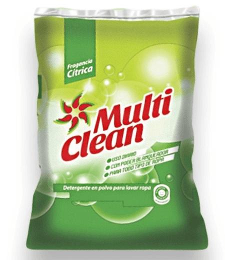 Detergente en polvo Multi Clean Citrico 900g