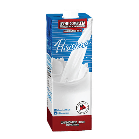Leche Completa Purisima 1L