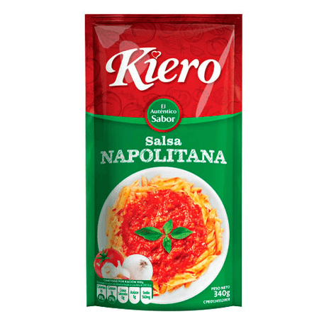 Salsa napolitana Kiero 340g