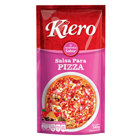 Salsa para Pizza Kiero 340g