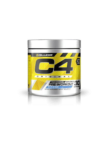 C4 ORIGINAL ICY BLUE RAZZ 30SERV