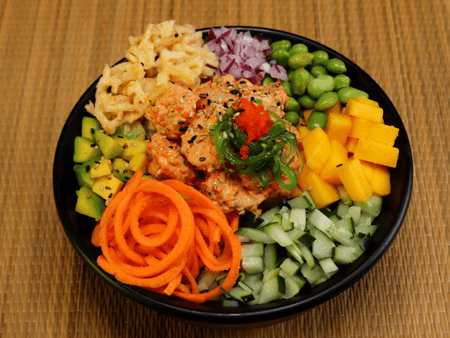 Poke de Camarones
