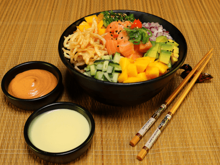 Poke de Salmon