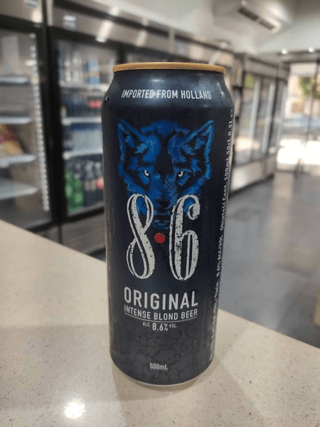 CERVEZA 8.6 ORIGINAL INTENSE BLOND 500ML