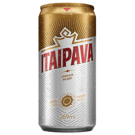 CERVEZA ITAIPAVA PILSEN 269ML LATA