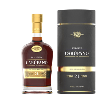 RON AÑEJO CARUPANO RESERVA 21 PRIVADA