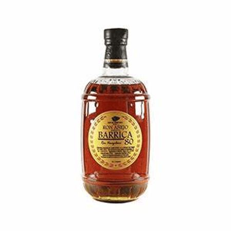 BARRICA 80 RON AÑEJO