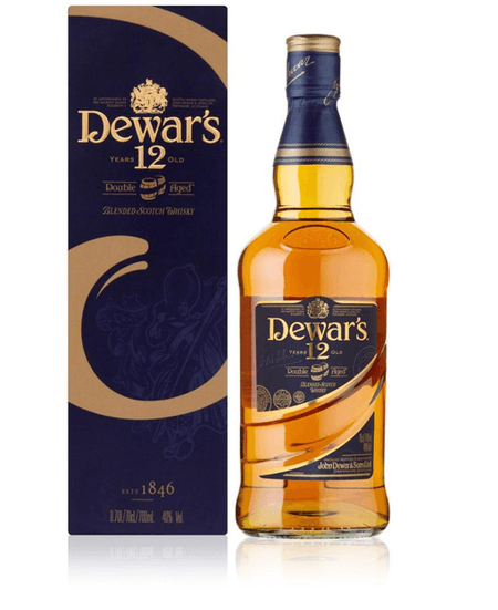 WHISKY DEWARS 12 AÑOS (0.35L) 