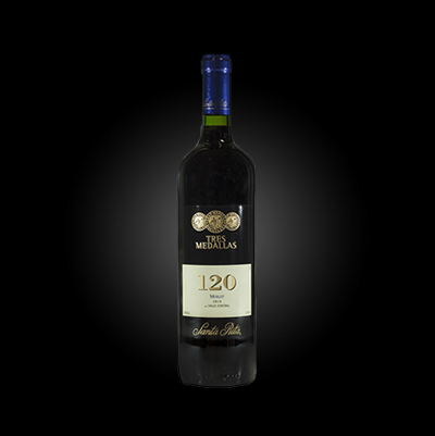 SANTA RITA 3 MEDALLAS MERLOT (0.75L)