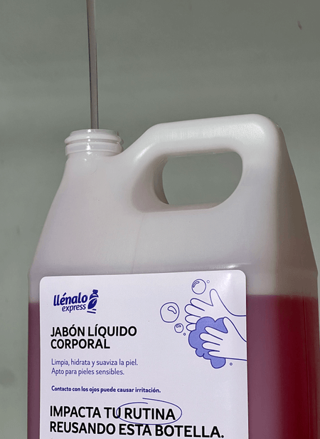 Retornable Jabón Floral para Manos (Galón/3,78L)