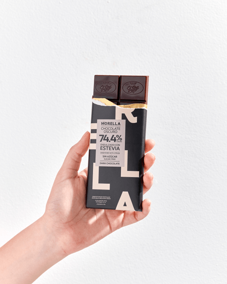 MORELLA chocolate en barra 80gr