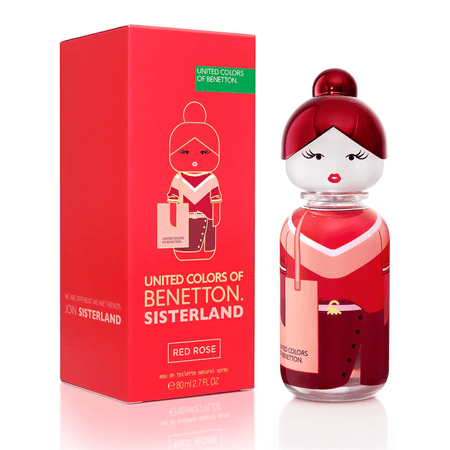 Sis Red Rose EDT (80ml) - Benetton