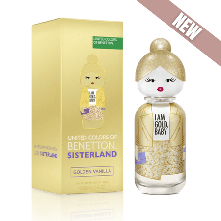 Sisterland Golden Vainilla EDP (80ml) - Benetton