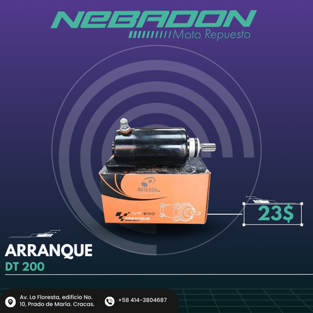 ARRANQUE DT200 (10 DIENTES) 1X20 