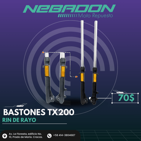 BASTONES TX200 RIN DE RAYO 1X5