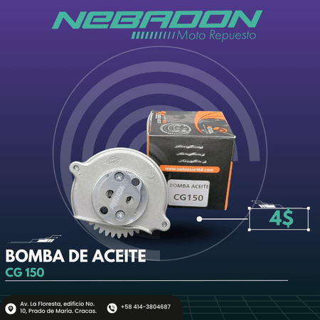 BOMBA DE ACEITE CG150