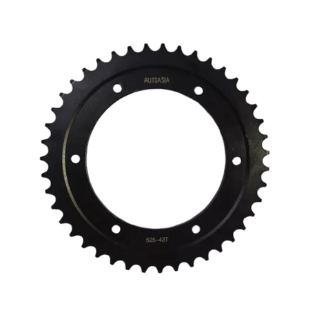 CORONA 43T DR650 NEGRO SUPER REFORZADA  (Pesa: 960 Gramos)