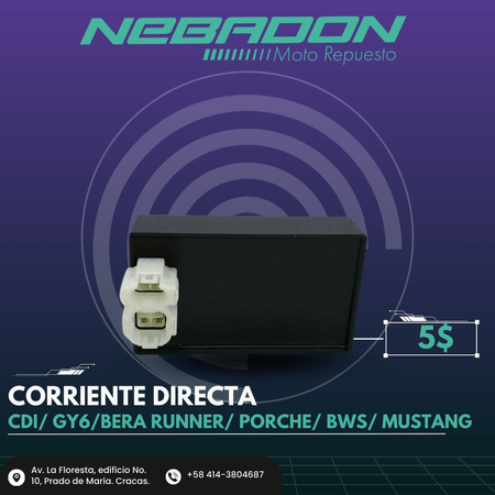 CORRIENTE DIRECTA CDI/GY6