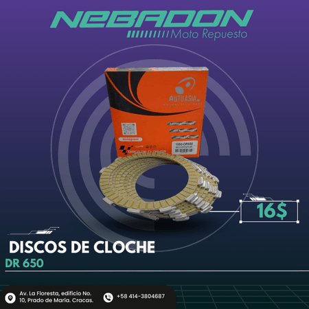 DISCO CLOCHE PASTA (8PZ)   DR650 1X40