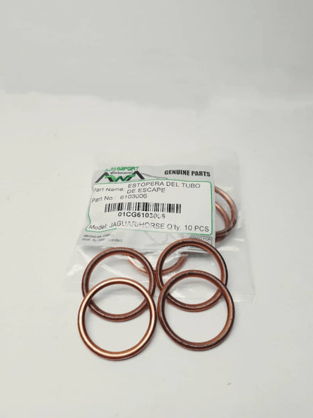 ESTOPERA DE TUBO DE ESCAPE DE CG150