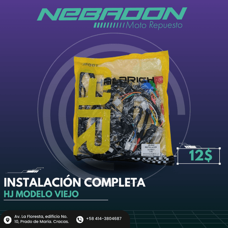 INSTALACION COMPLETA HJ MODELO VIEJO