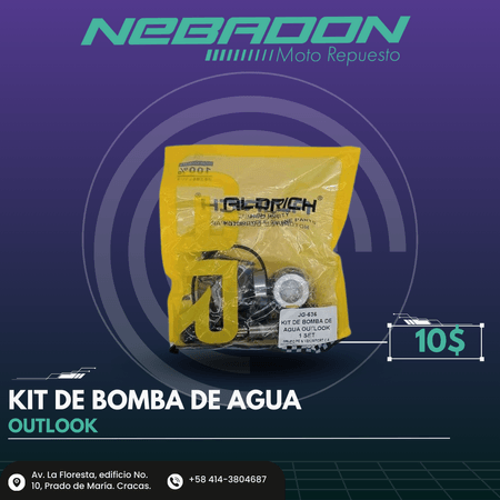 KIT DE BOMBA DE AGUA PARA E-OUTLOOK