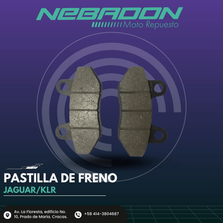 PASTILLA DE FRENO KLR/JAGUAR