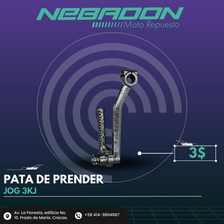 PATA DE PRENDER 3KJ JOG