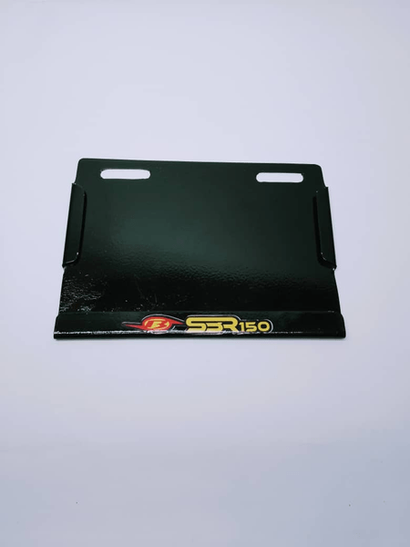 PORTA PLACA METALICO