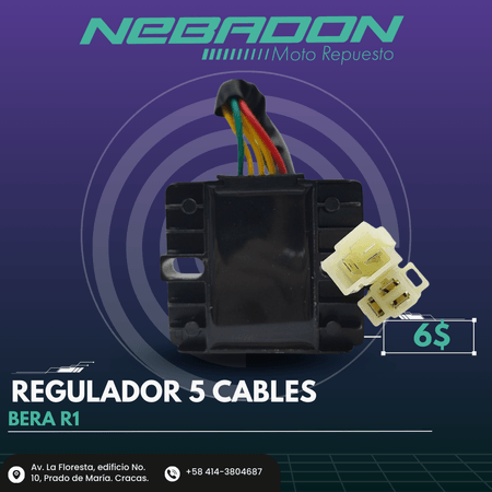 REGULADOR BERA 05 CABLES 200 1X100