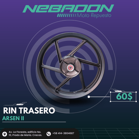 RIN TRASERO ARSEN2 LZ