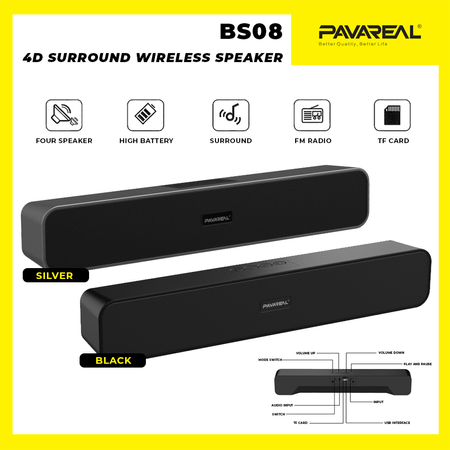 Barra de Sonido Pavareal BS08
