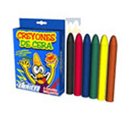 Creyones de Cera x 6
