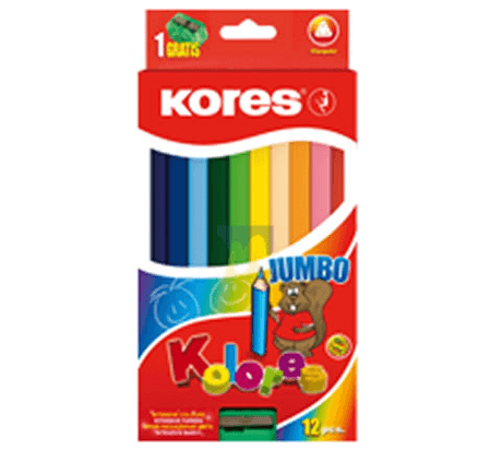 Creyones Kores Jumbo x 12