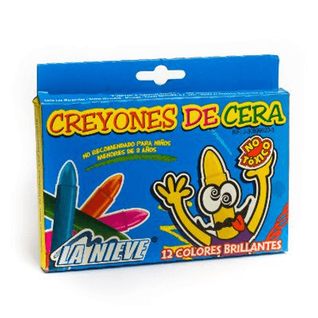 Creyones de Cera x 12