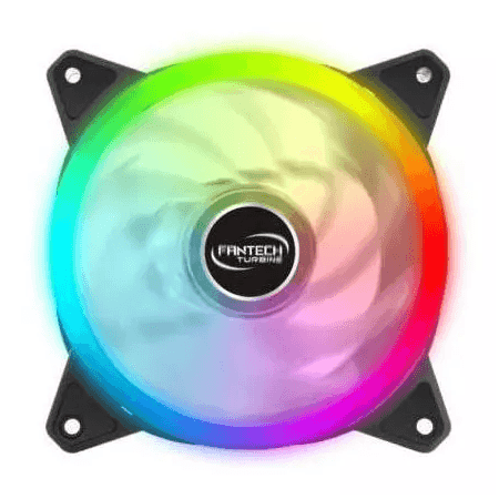 Fan Cooler Gahl Tech 12cm Rojo Single Strip