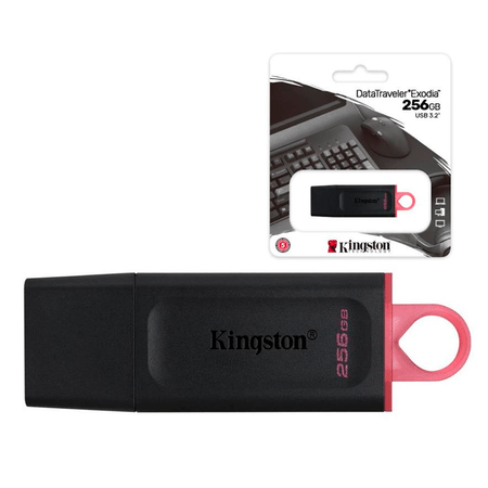 Pendrive de 256GB Kingston USB 3.2