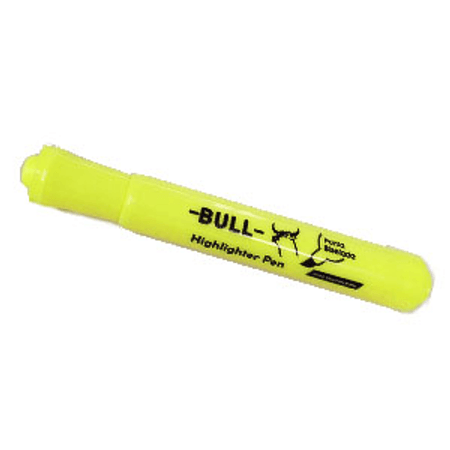 Resaltador Bull Amarillo