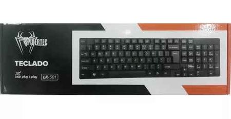 Teclado Alámbrico USB Spidertec LK-501